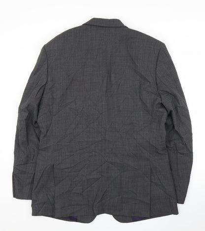 Mens UK Size 42 M&S Regular Grey Suit Jacket