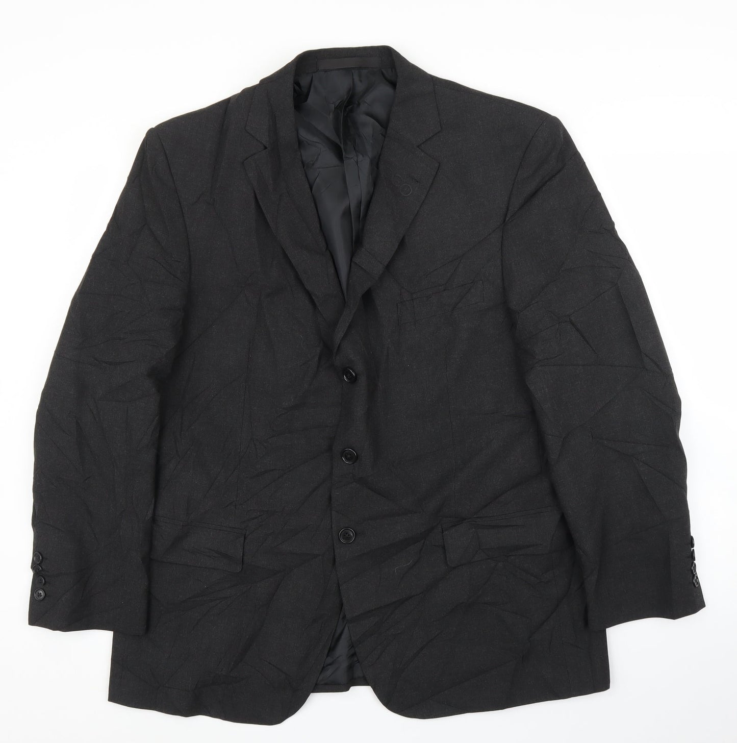 Mens UK Size 40 M&S Regular Grey Suit Jacket