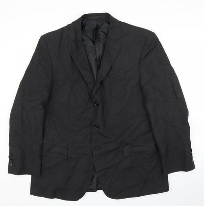 Mens UK Size 40 M&S Regular Grey Suit Jacket