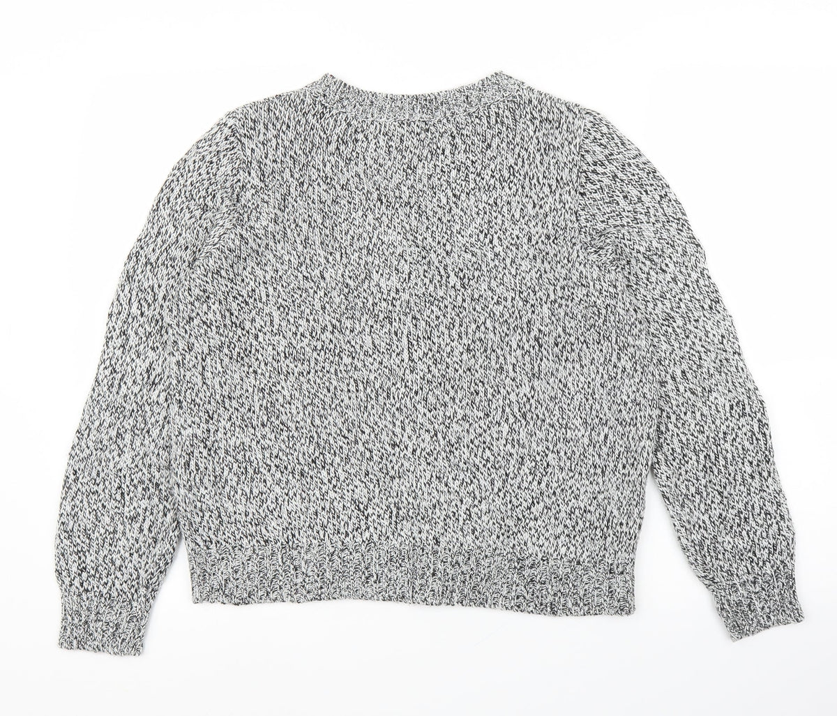 H&M Womens Grey   Pullover Jumper Size M