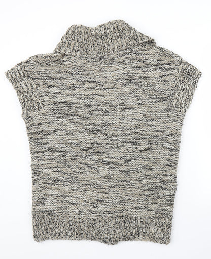Womens UK Size S M&S Beige Cardigan Jumper