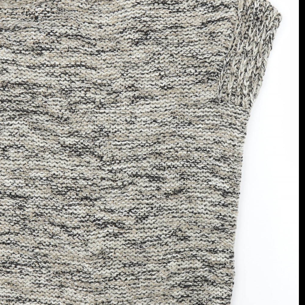 Womens UK Size S M&S Beige Cardigan Jumper