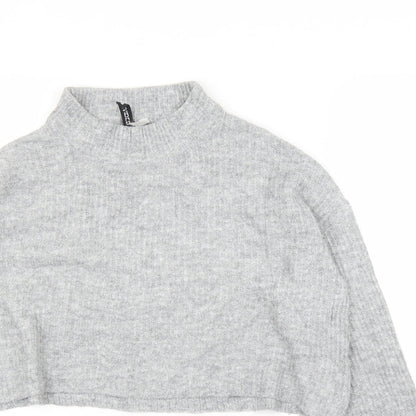 Womens UK Size S H&M Grey Pullover Jumper
