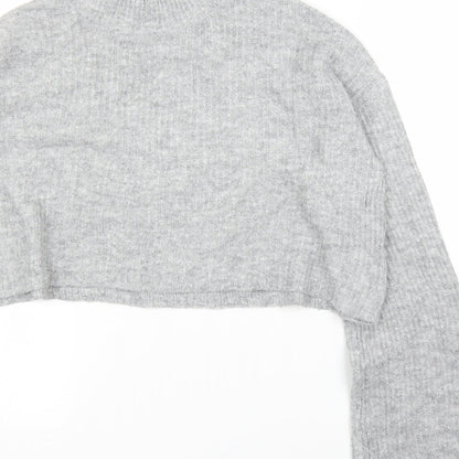 Womens UK Size S H&M Grey Pullover Jumper