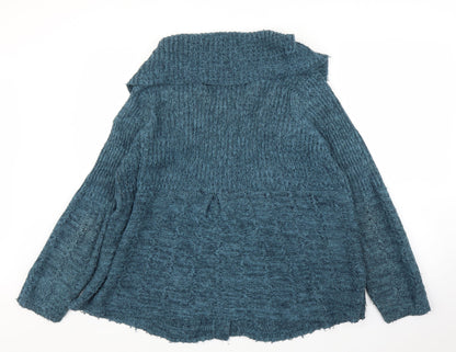 BM Womens Blue   Cardigan Jumper Size L