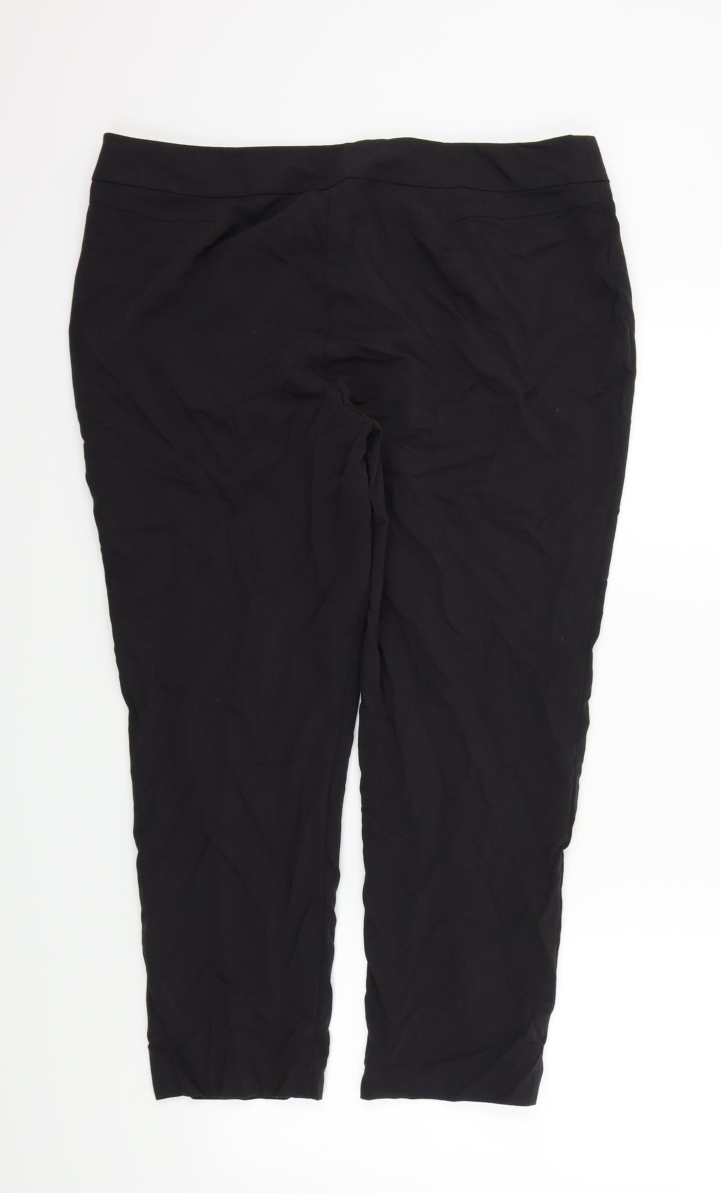 bm collection Womens Black   Trousers  Size 18 L25 in