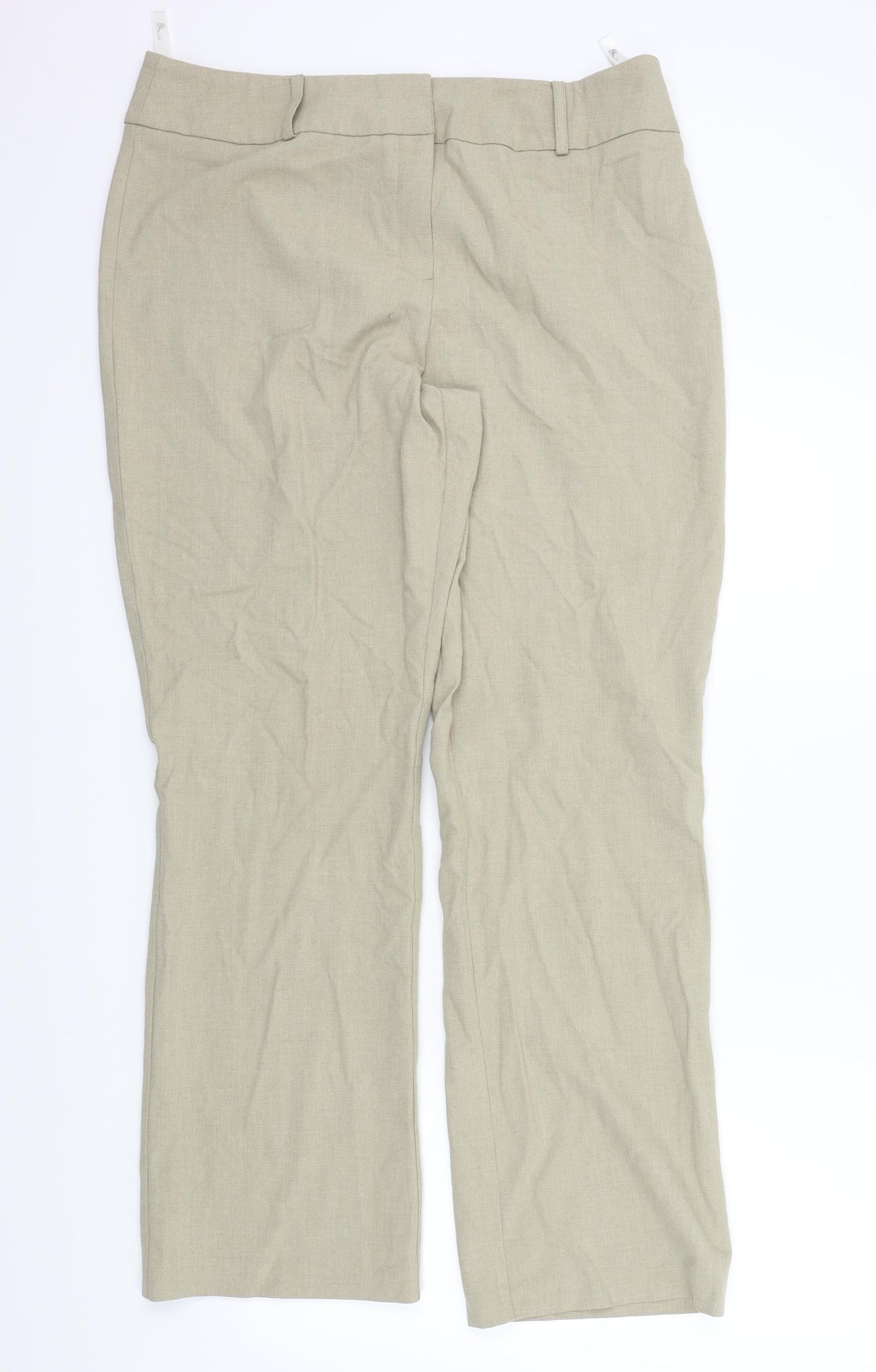 Womens UK Size 18 BHS Regular Fit  Brown Trousers