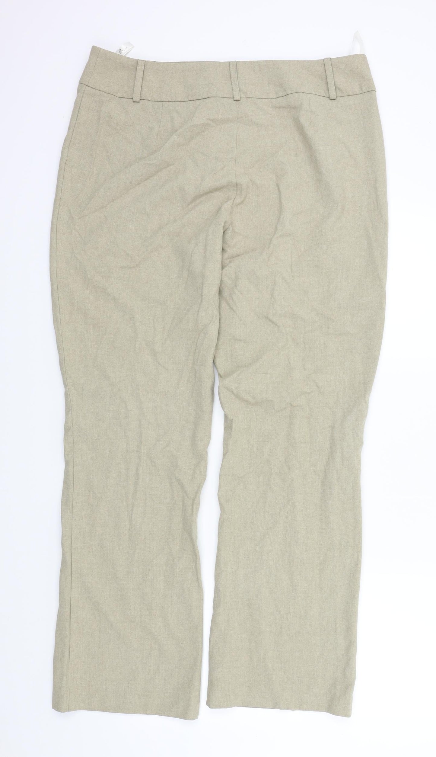 Womens UK Size 18 BHS Regular Fit  Brown Trousers