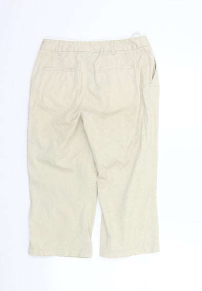 Womens UK Size 10 Principles Regular Fit  Beige Trousers