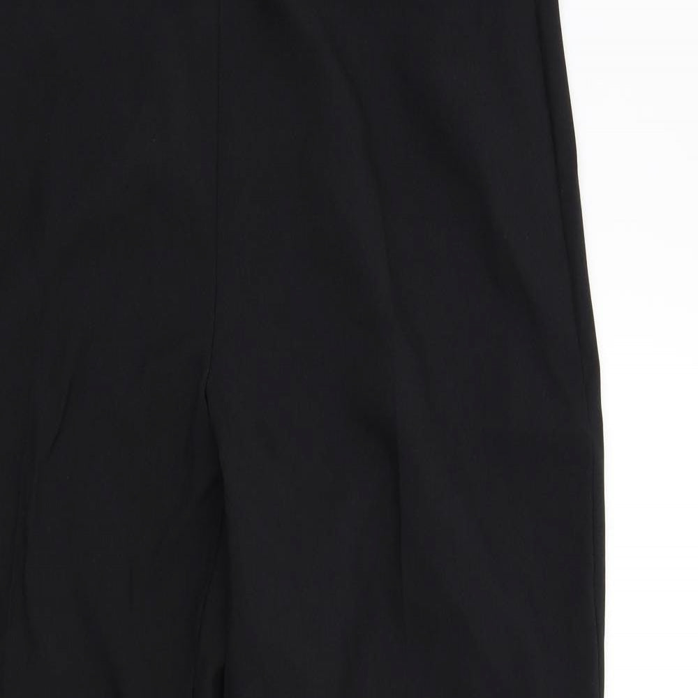 Womens UK Size 14 M&S Regular Fit  Black Trousers