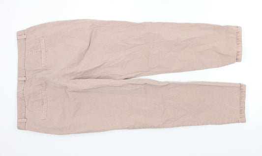 M&S Mens Pink   Trousers  Size 16 L27 in