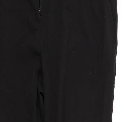 Womens UK Size 14 Dorothy Perkins Regular Fit  Black Trousers