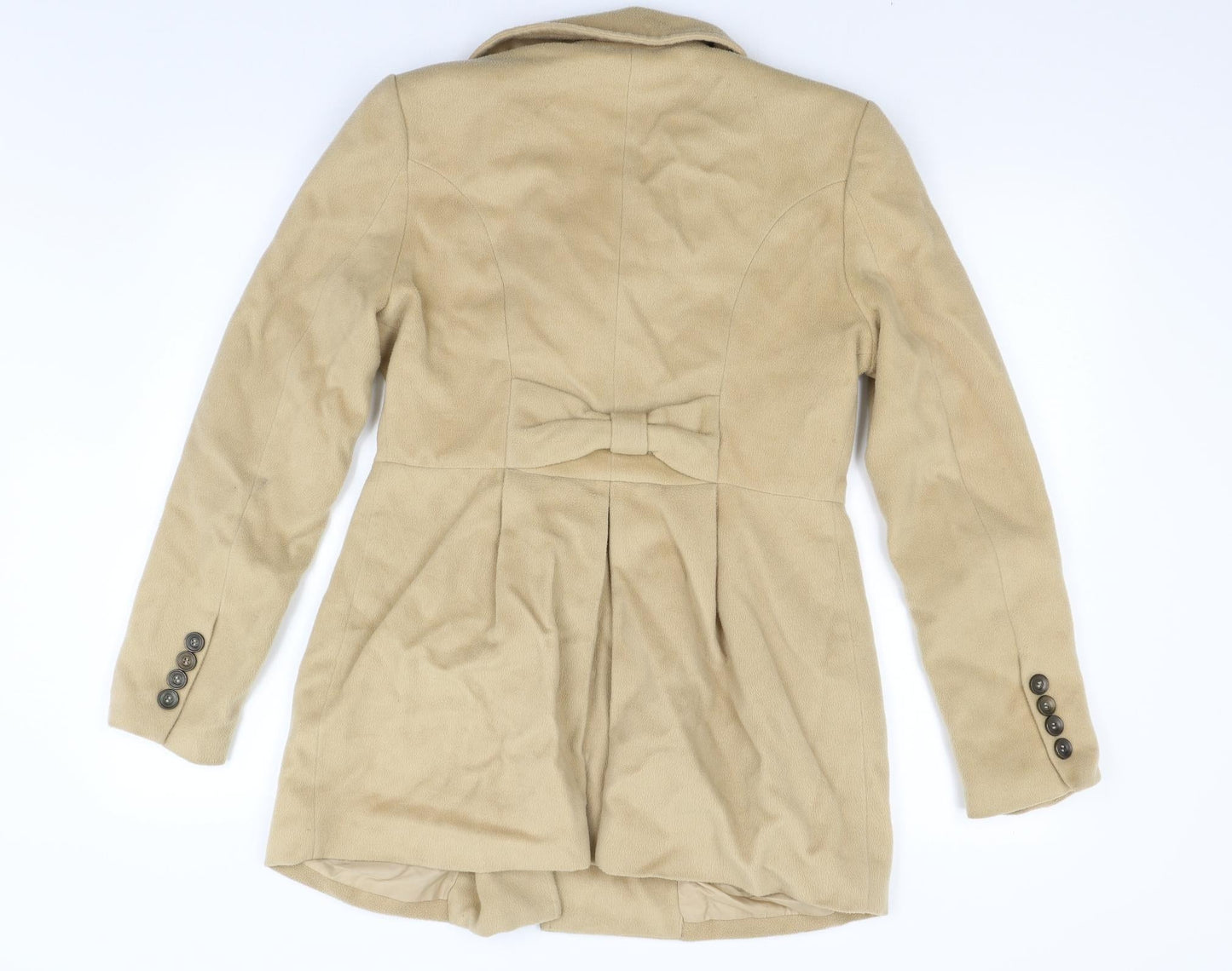 Forever21 Womens Beige   Overcoat Coat Size M