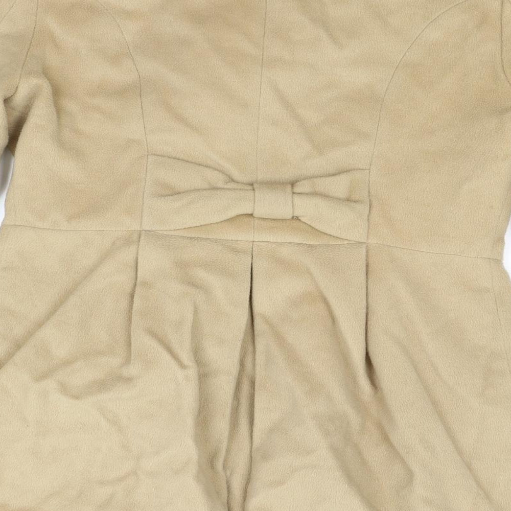 Forever21 Womens Beige   Overcoat Coat Size M