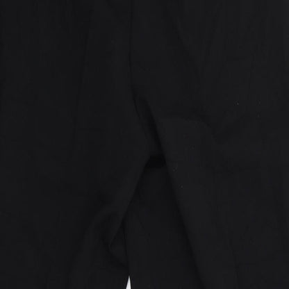 Womens UK Size 14 Marks and Spencer Regular Fit  Black Trousers