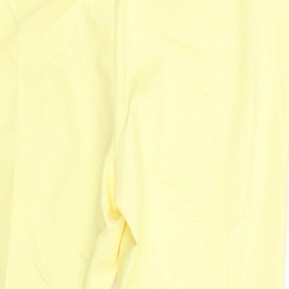 Limited Edition Womens Yellow   Capri Trousers Size 36 in L23 in