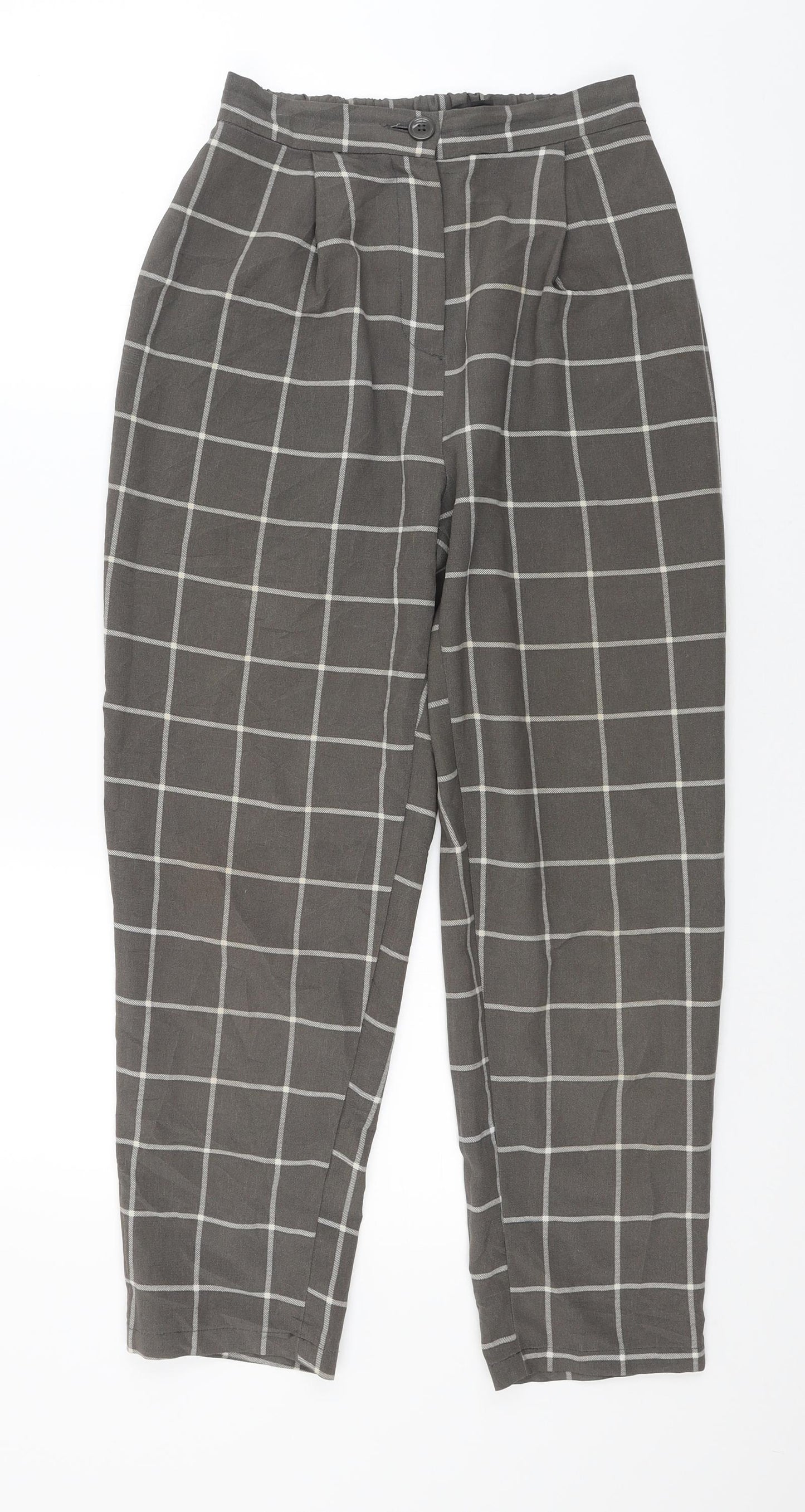 Womens UK Size 6 Divided Regular Fit  Brown Trousers