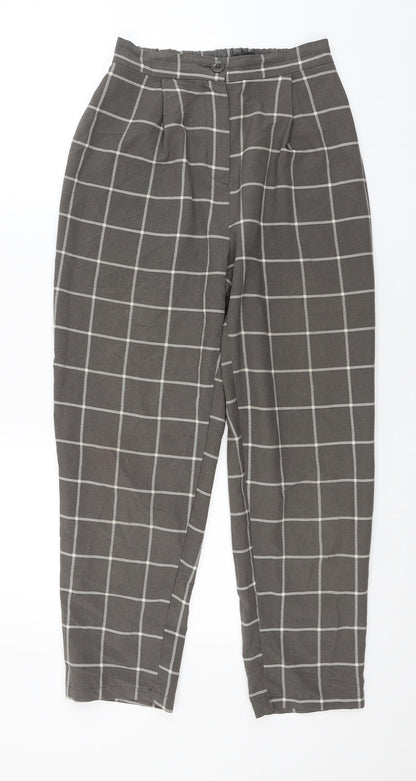 Womens UK Size 6 Divided Regular Fit  Brown Trousers