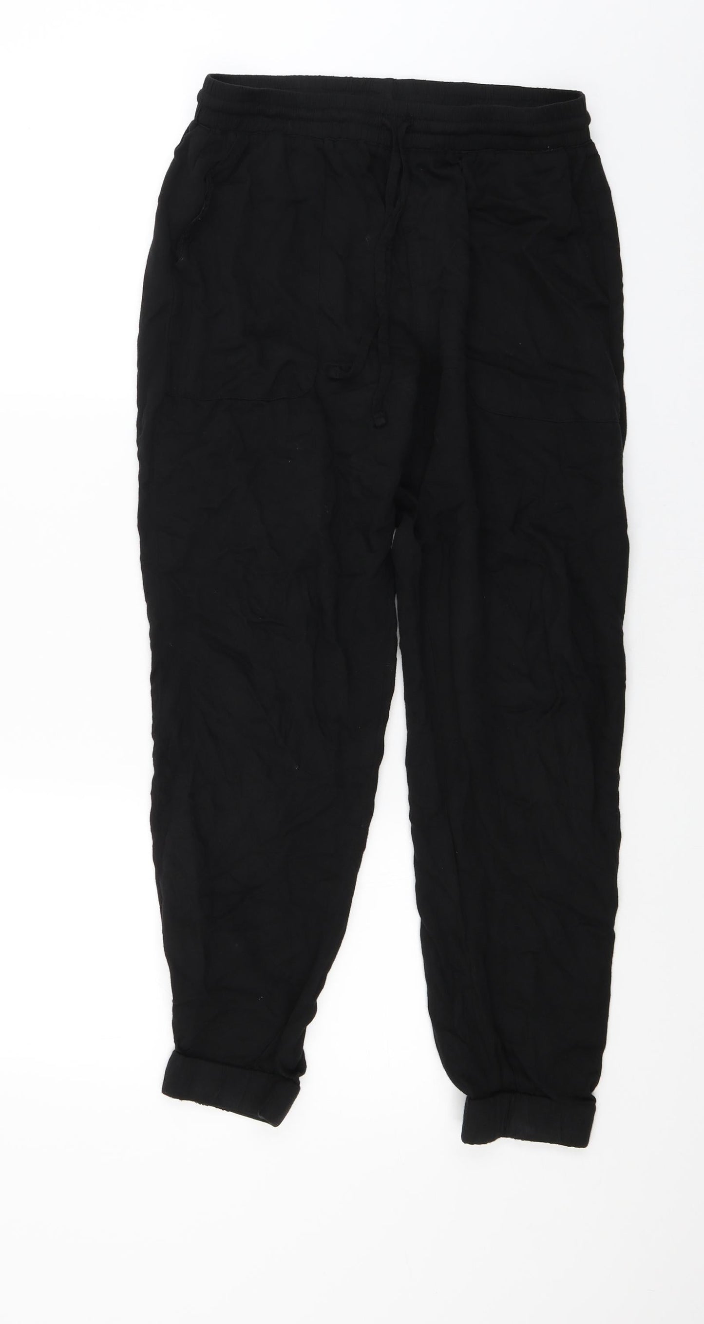 Padini Authentics Womens Black   Jogger Trousers Size 6 L25 in