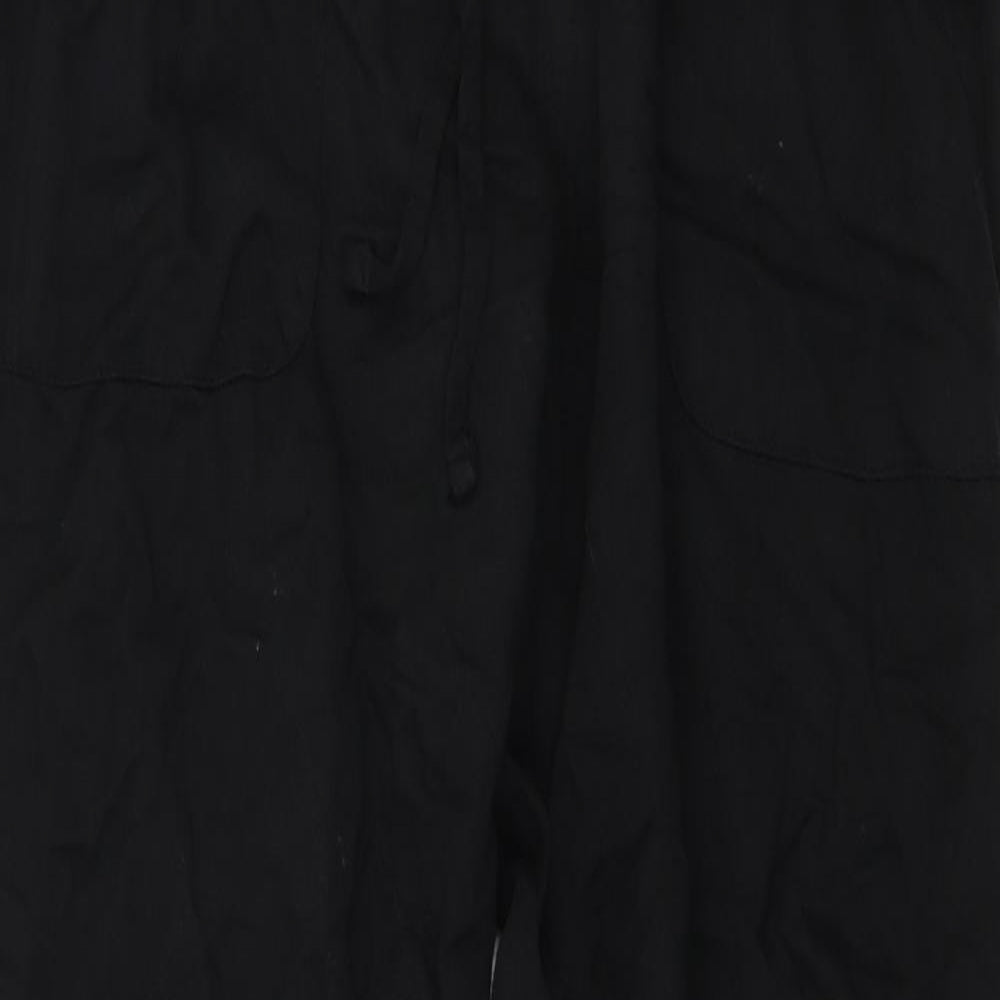 Padini Authentics Womens Black   Jogger Trousers Size 6 L25 in