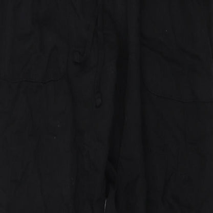 Padini Authentics Womens Black   Jogger Trousers Size 6 L25 in