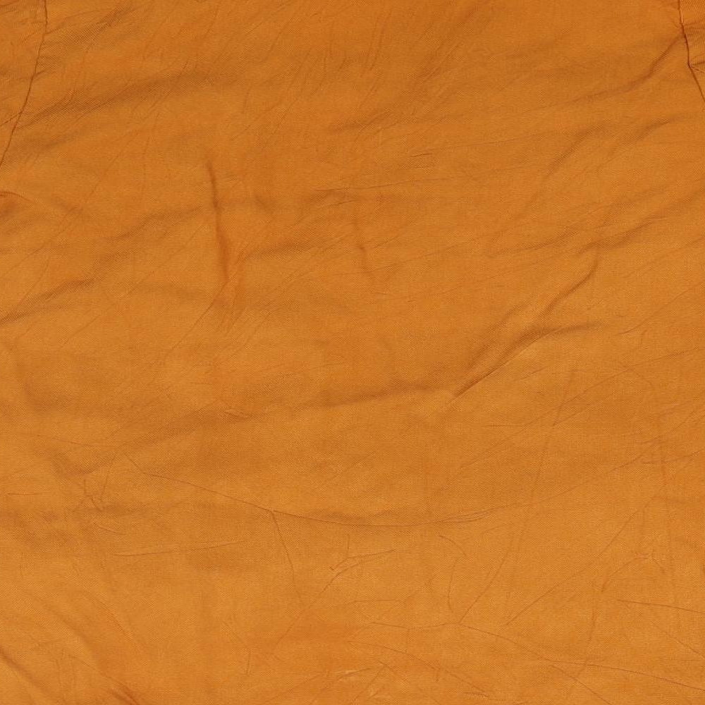 Primark Womens Orange   Jacket Coat Size 6