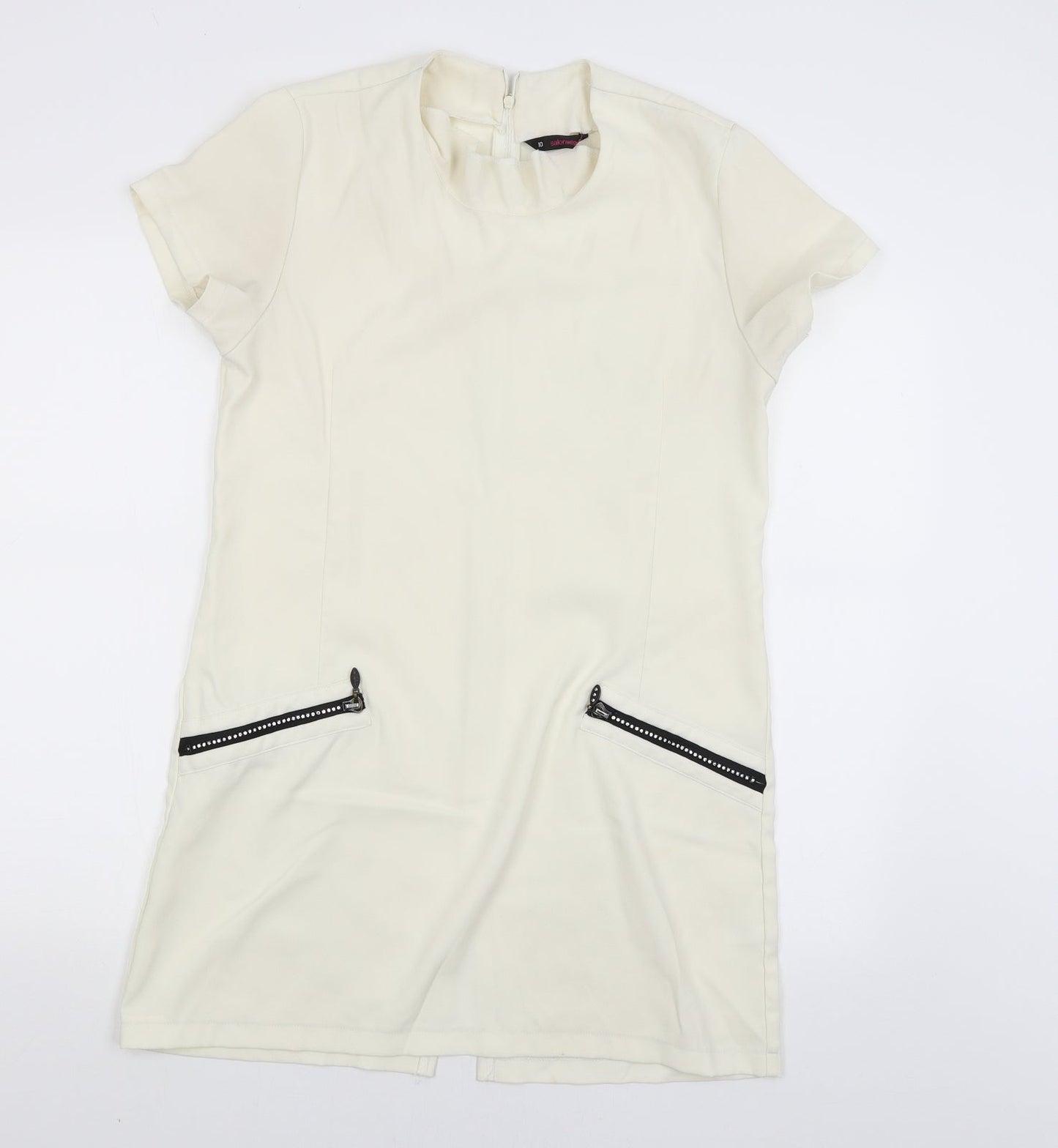 Salonwear Womens Ivory   A-Line  Size 10