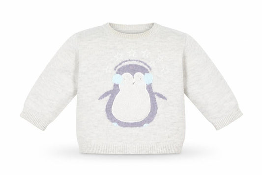 Mini Club Baby Grey   Pullover Jumper Size 6-9 Months