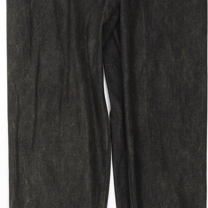 Topshop Womens Green   Jegging Trousers Size 10 L27 in
