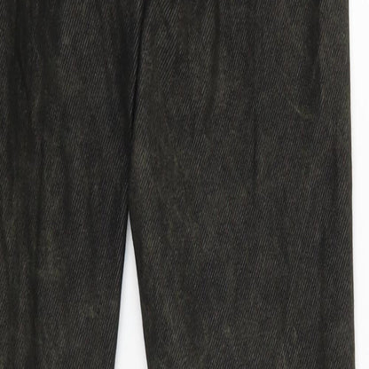 Topshop Womens Green   Jegging Trousers Size 10 L27 in