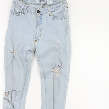 Melville Womens Blue   Skinny Jeans Size 26 in L29 in