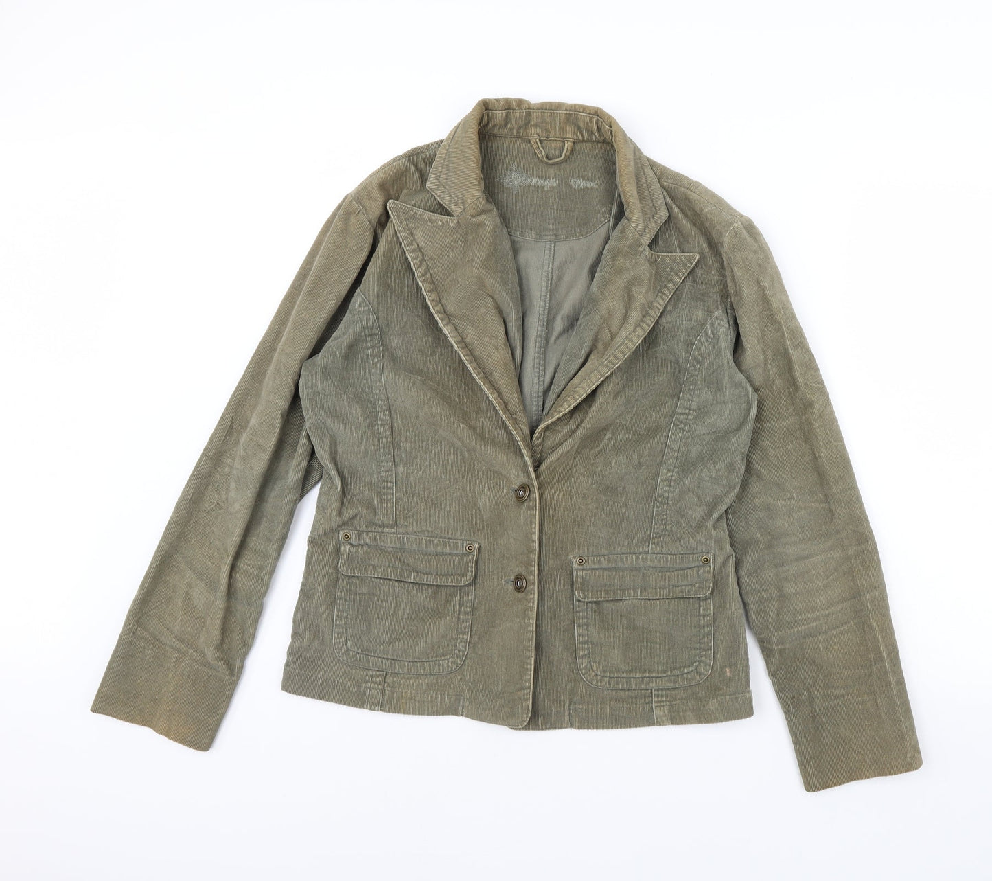 Womens UK Size 14 New Look Green Jacket