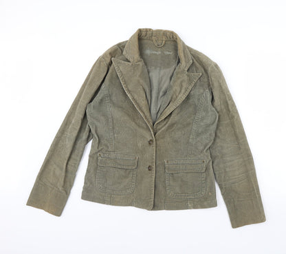 Womens UK Size 14 New Look Green Jacket