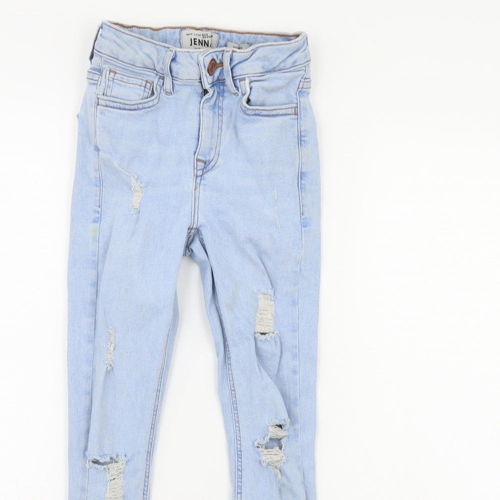 New Look Girls Blue   Skinny Jeans Size 9 Years