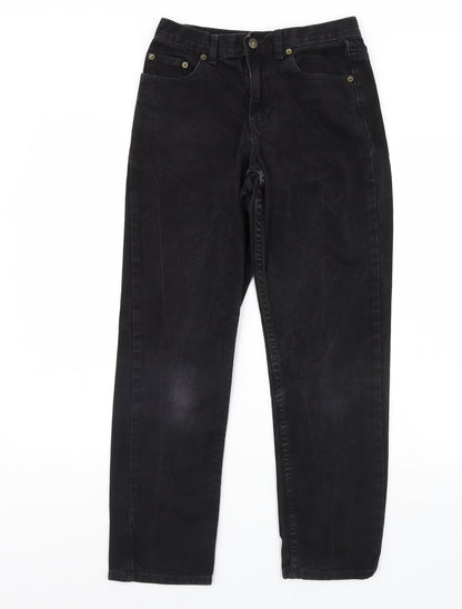 Dorothy Perkins Womens Black   Straight Jeans Size 8 L29 in