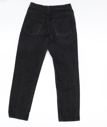 Dorothy Perkins Womens Black   Straight Jeans Size 8 L29 in