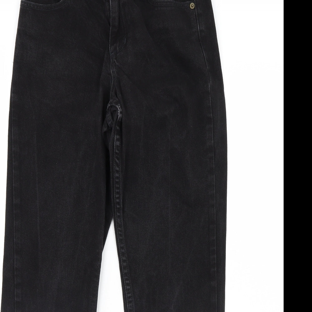 Dorothy Perkins Womens Black   Straight Jeans Size 8 L29 in