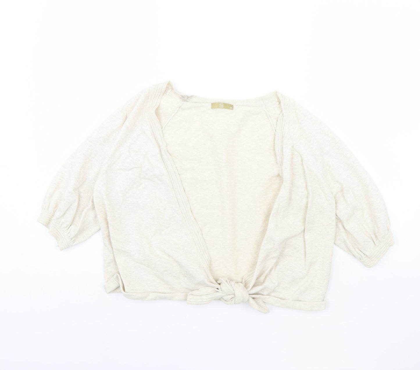 TU Womens Ivory   Jacket  Size 18