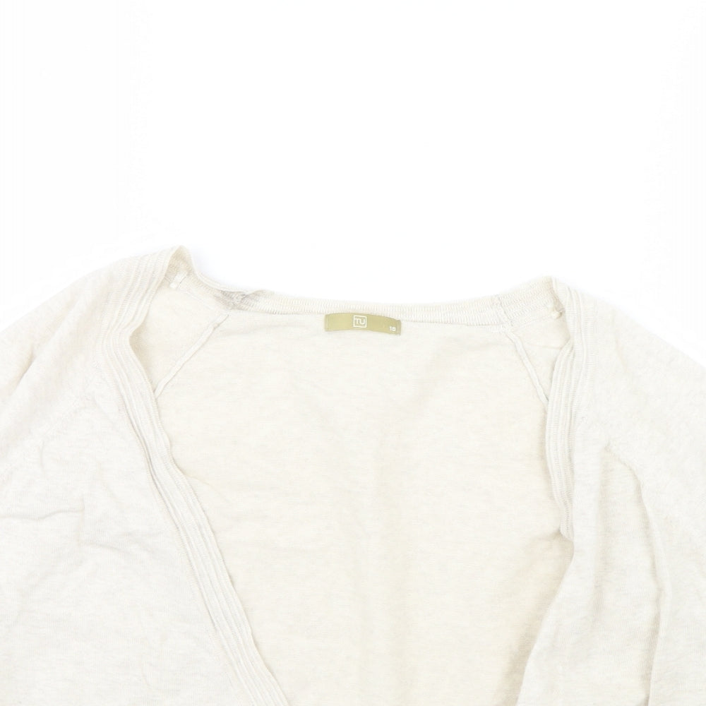 TU Womens Ivory   Jacket  Size 18