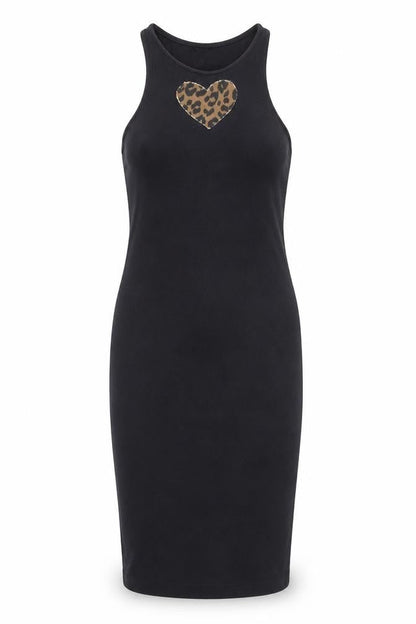 Divided Womens Black   Bodycon  Size XS  - Heart