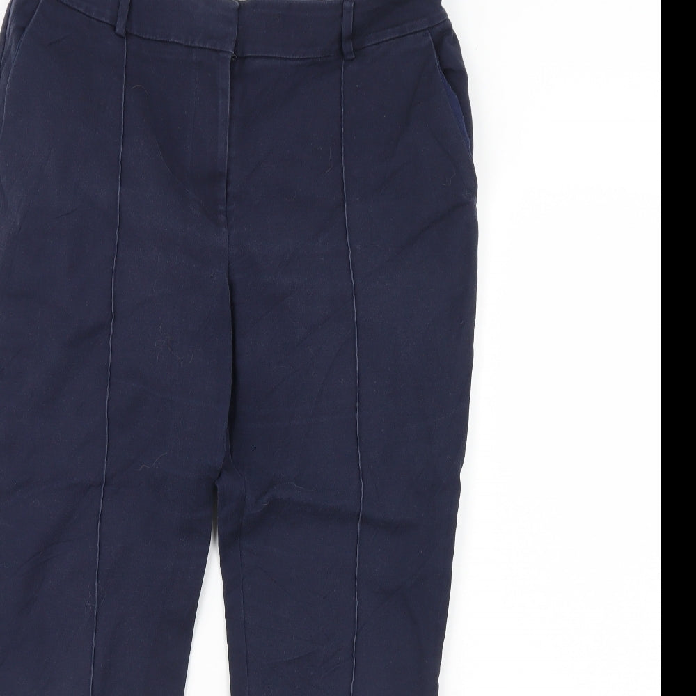 Warehouse Womens Blue   Trousers  Size 12 L28 in