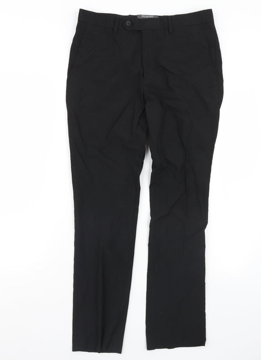 Primark Womens Black   Dress Pants Trousers Size 32 in L30 in
