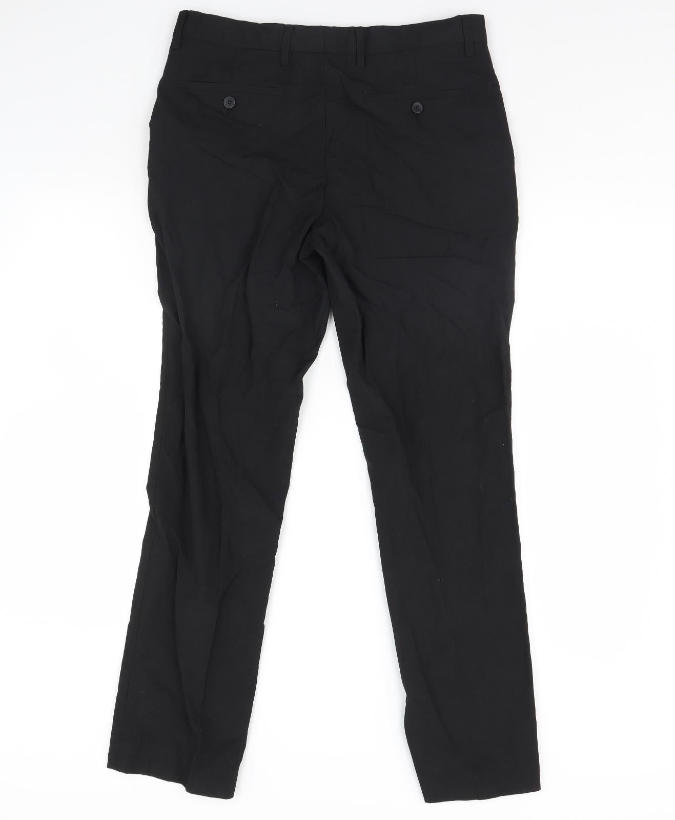 Primark Womens Black   Dress Pants Trousers Size 32 in L30 in