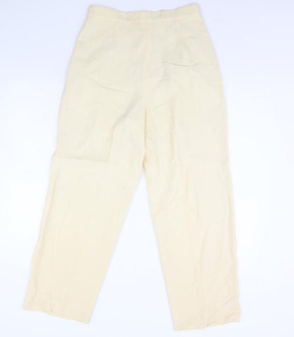 Igi & Igi Womens Ivory   Dress Pants Trousers Size 30 in L30 in