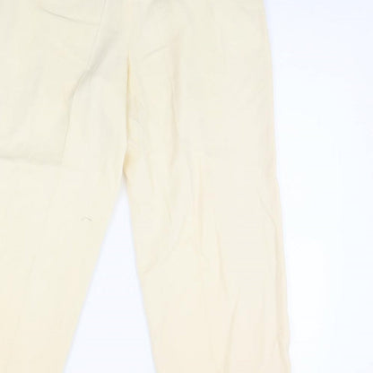 Igi & Igi Womens Ivory   Dress Pants Trousers Size 30 in L30 in