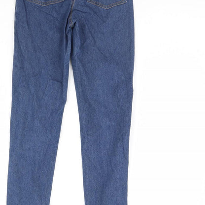 Denim & Co. Womens Blue   Skinny Jeans Size 8 L28 in