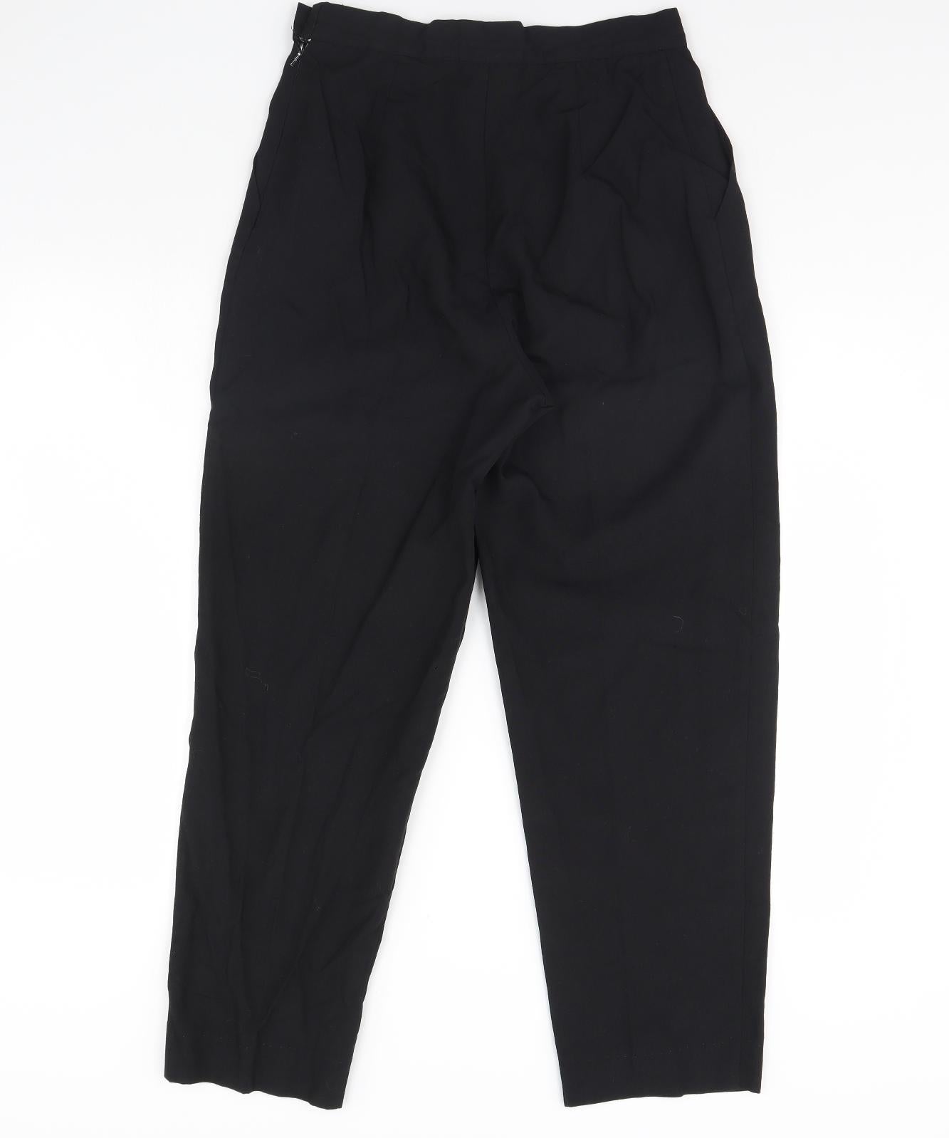 Richards Womens Black   Dress Pants Trousers Size 14 L28 in