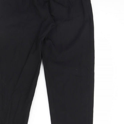 Richards Womens Black   Dress Pants Trousers Size 14 L28 in