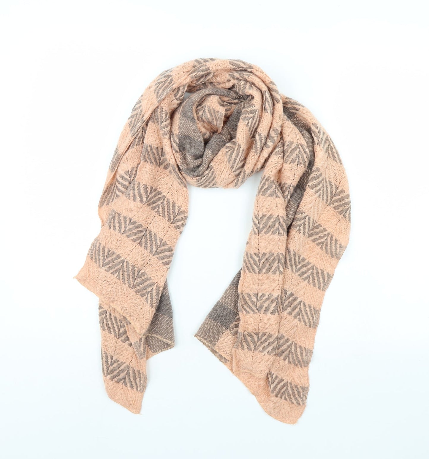 Preworn Womens Orange    Scarf