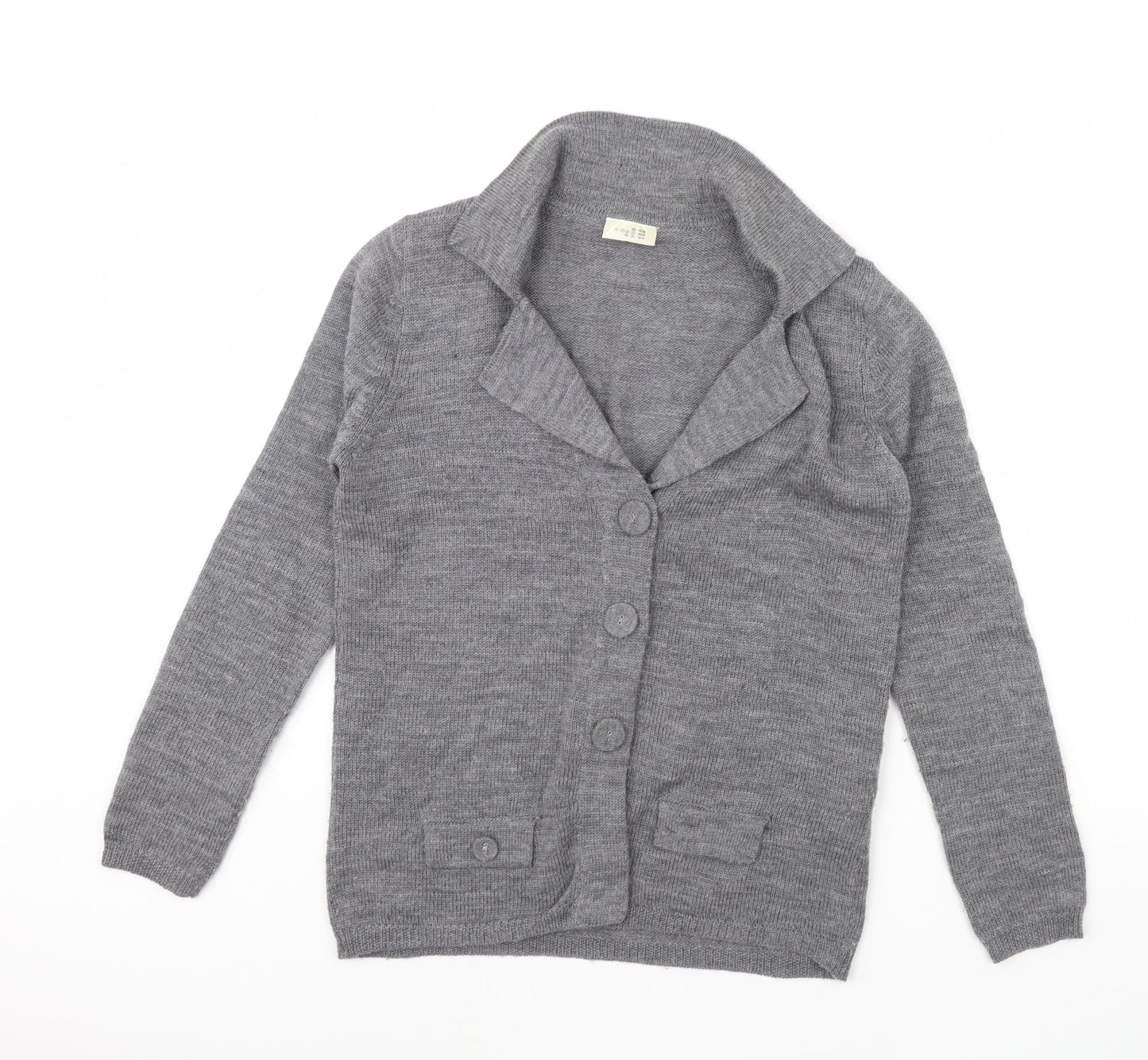 Womens UK Size 12 Preworn Grey Jacket